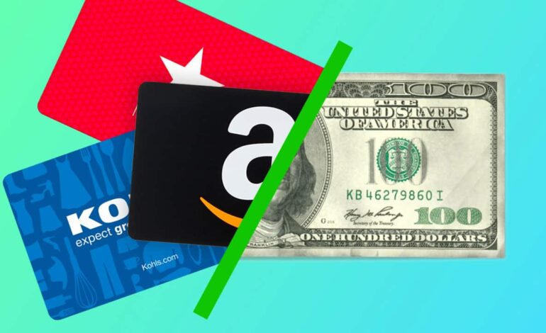 Best Sites To Cash In On Unused Gift Cards