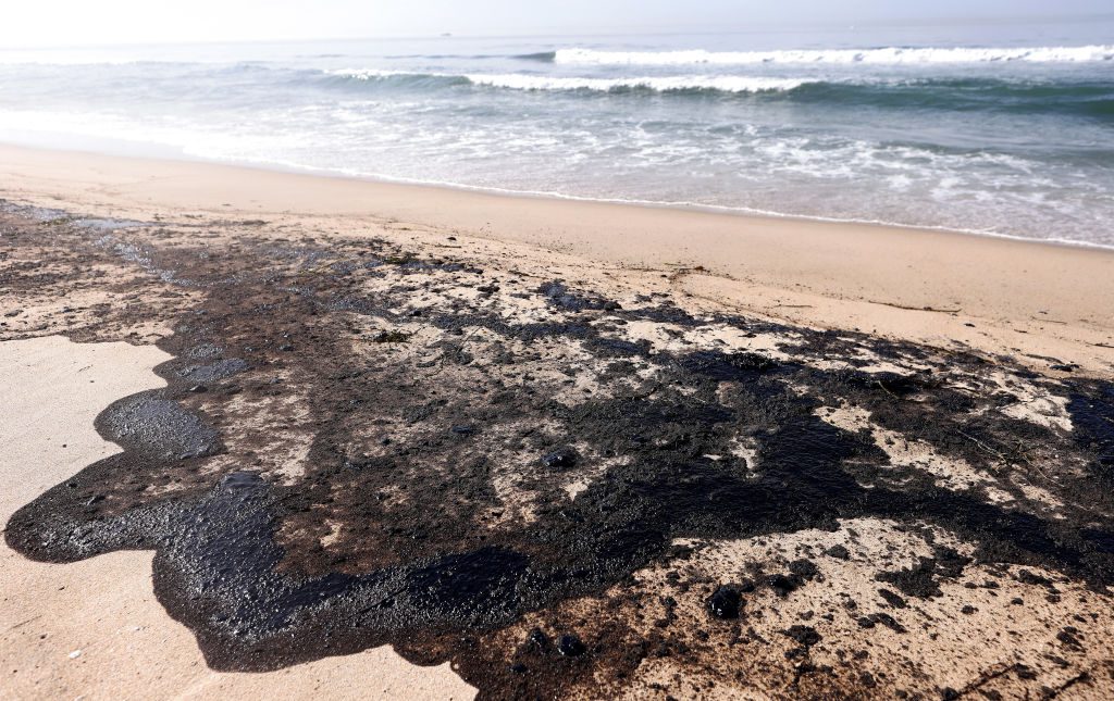 California Oil Leak Off Huntington Beach