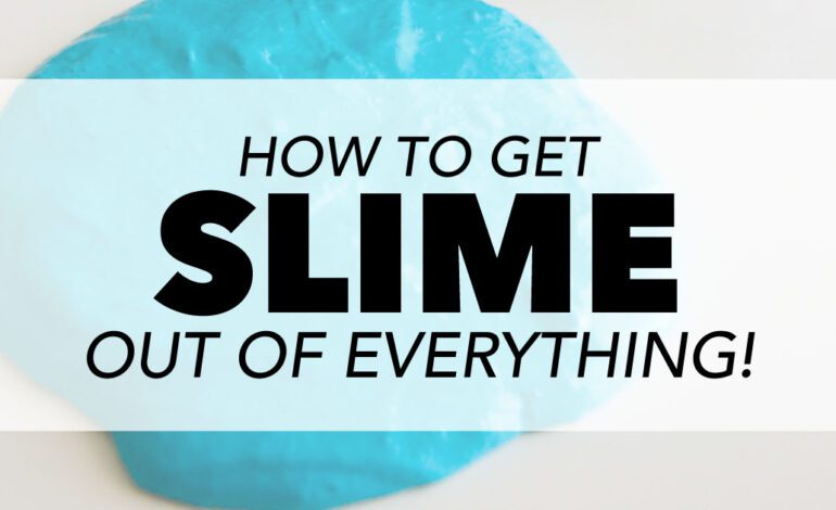 6 Ways To Get Slime Out Of Carpet