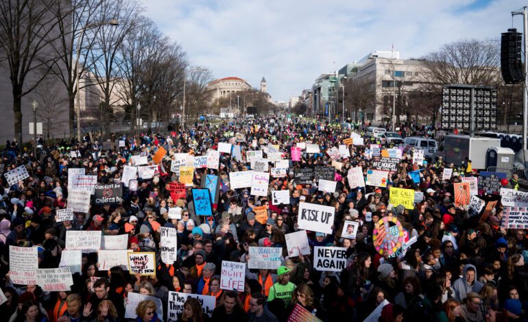 Thousands Attend March For Our Lives Protests In DC To Demand Gun Control