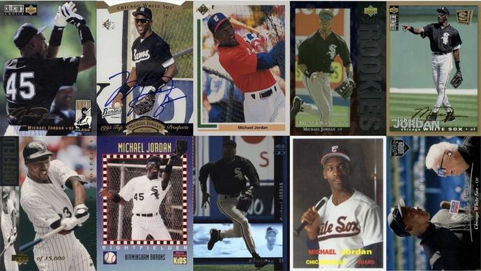 Michael Jordan Baseball Cards: