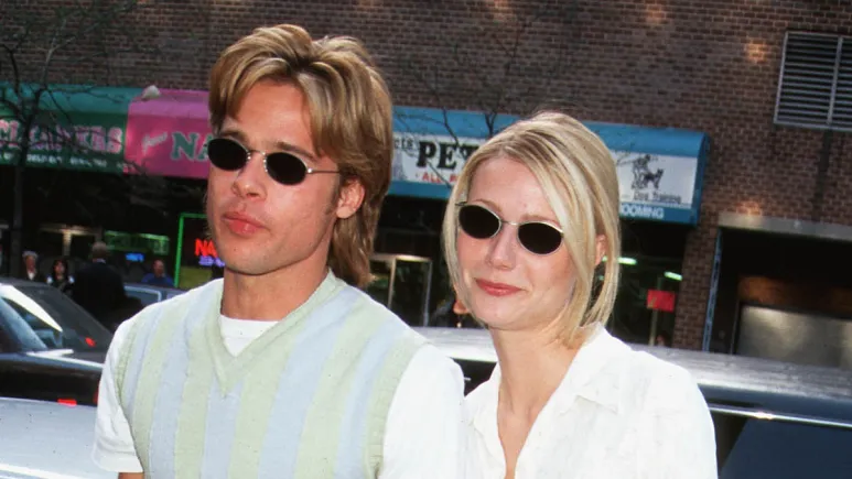 Brad Pitt and Gwyneth Paltrow together in public in 1997