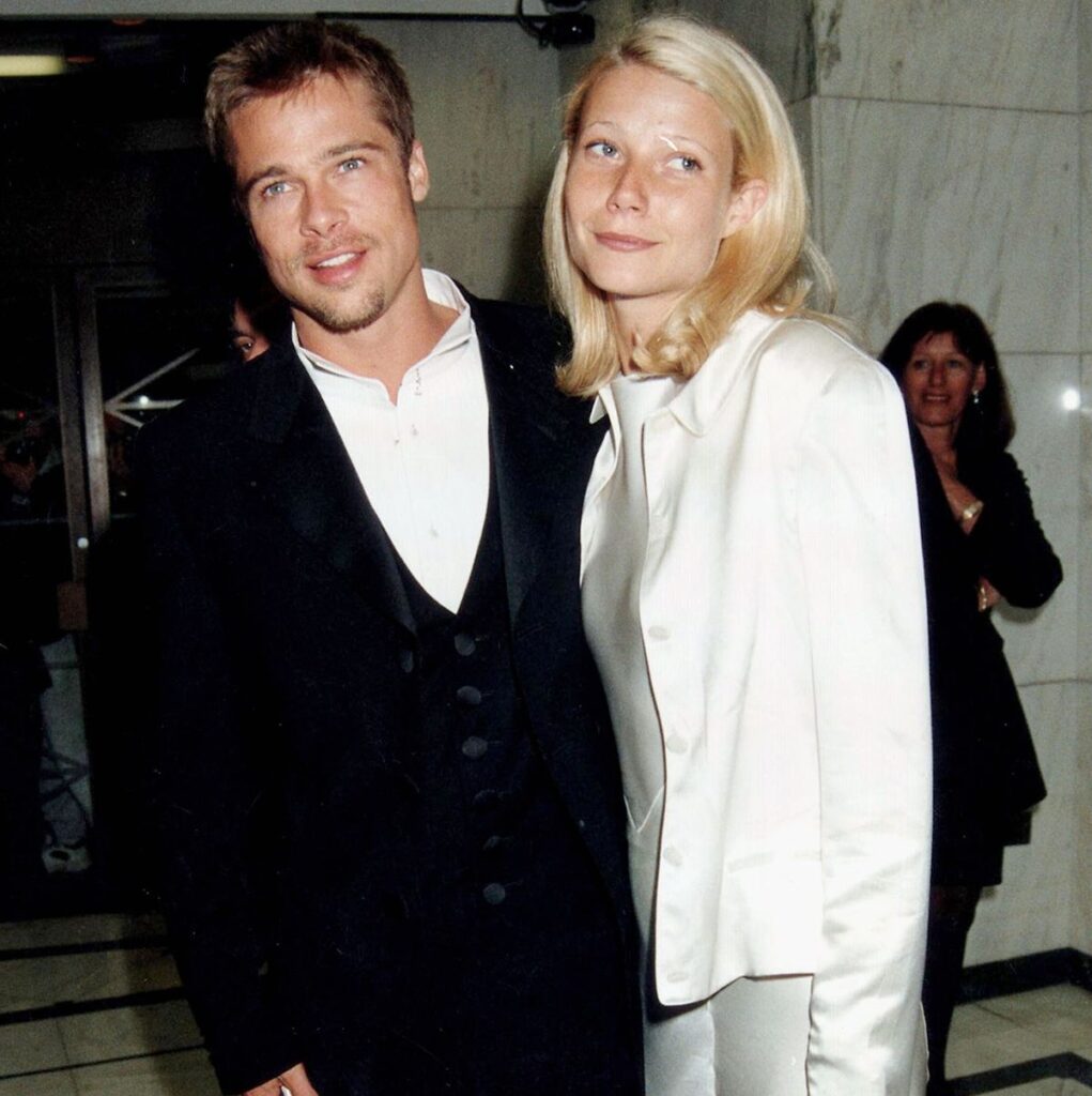 Brad Pitt and Gwyneth Paltrow in 1996.(DAVE M. BENETT//GETTY IMAGES)