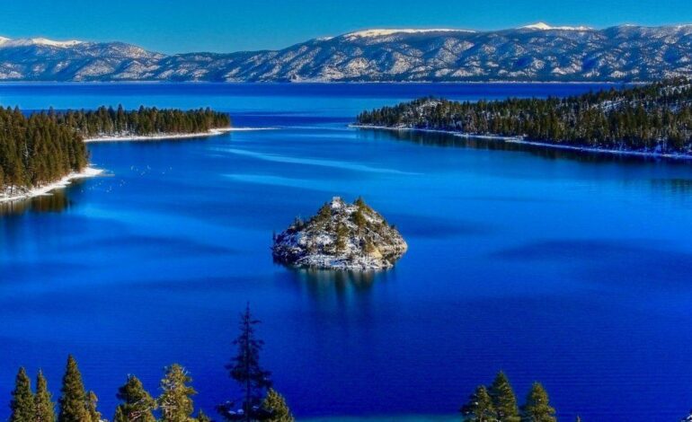 Lake Tahoe Water Level Drop