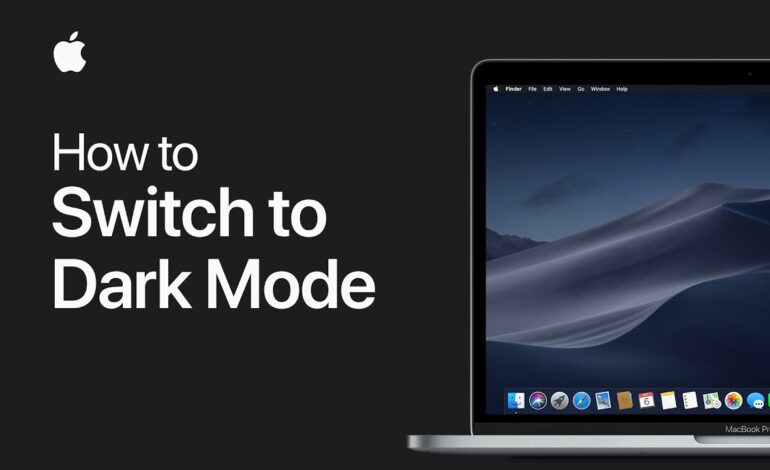 How To Make Mac Dark Mode