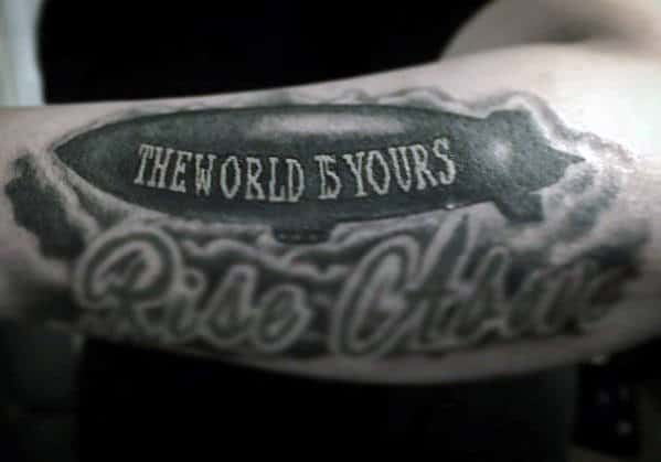 World Is Yours Tattoo