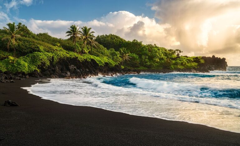 Most Exotic Black Sand Beaches In The World