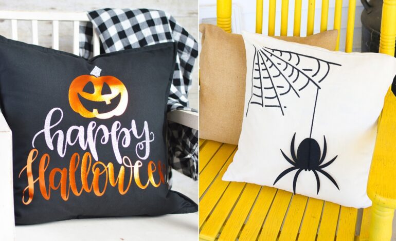 DIY Pillow Ideas For Halloween: