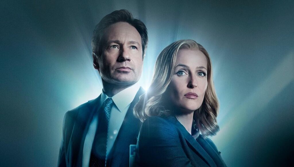 "X-Files" Actors Gillian Anderson And  David Duchovny Feud
