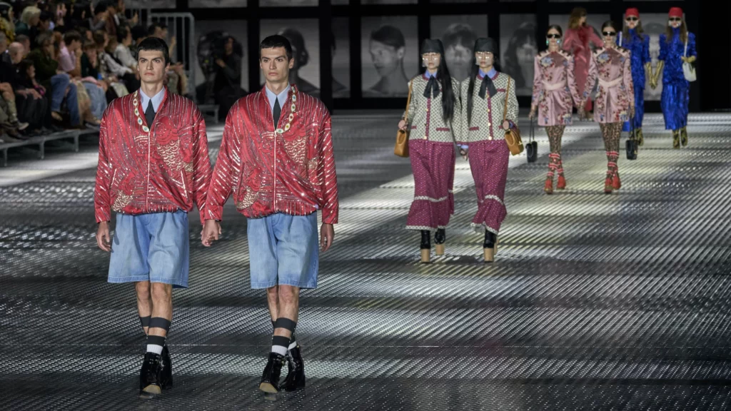 Gucci Fashion Show On Milan Fashion Week