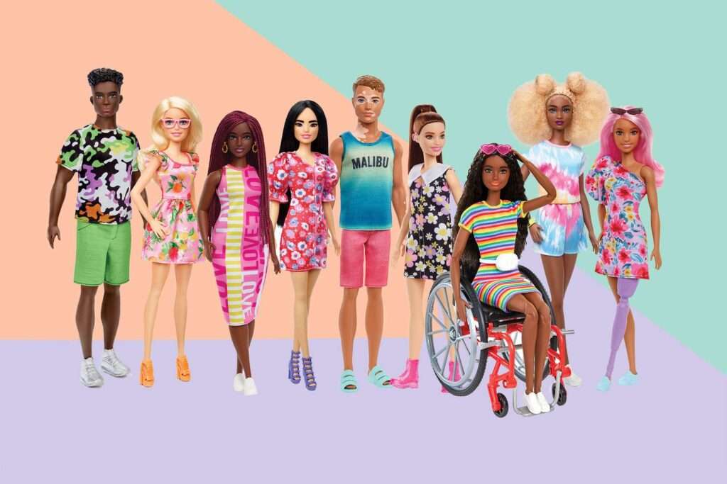 Barbie Fashionistas Line For 2022