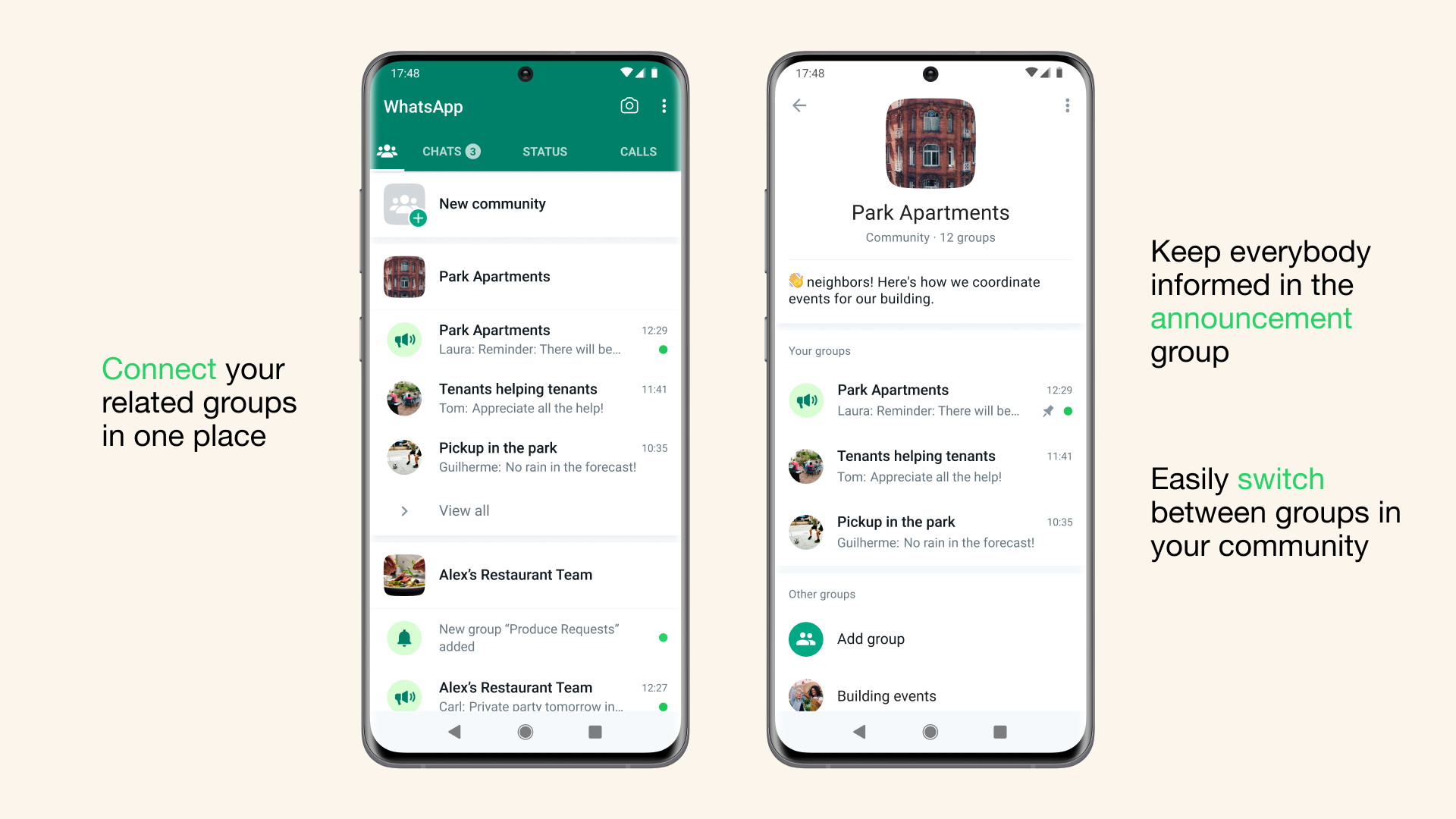WhatsApp Officially Launches its New Communities A Brand-New Discussion Group Feature 