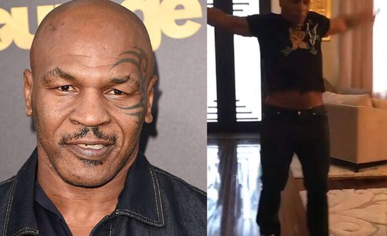 Mike Tyson Falls Off A Hoverboard
