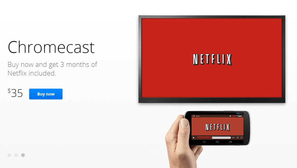 Activate Netflix on Chromecast: