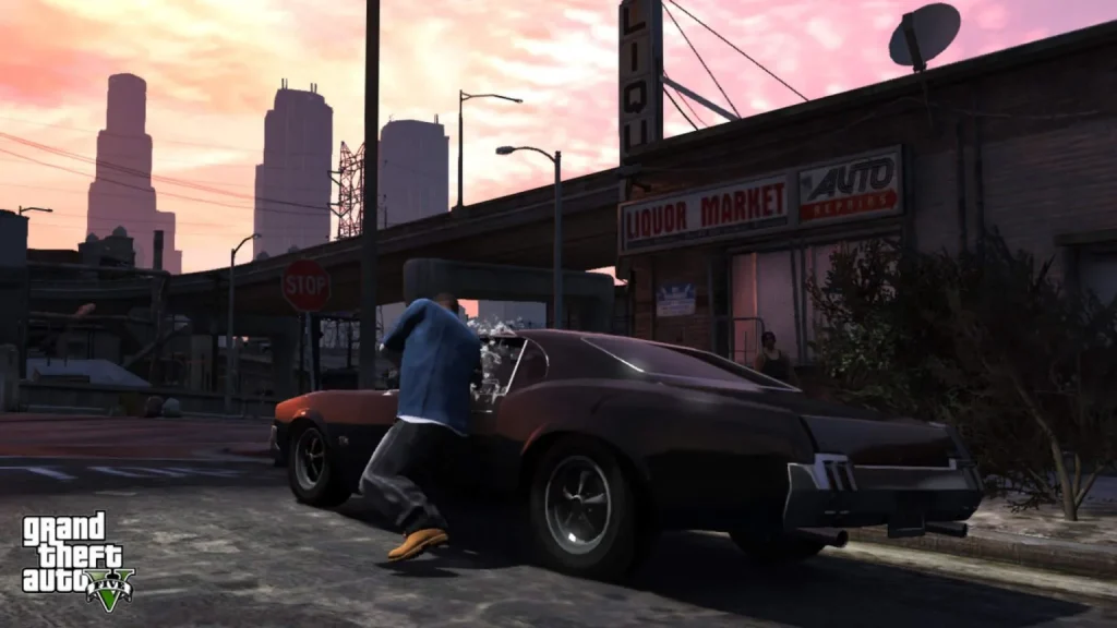 How to steal a car in the GTA game