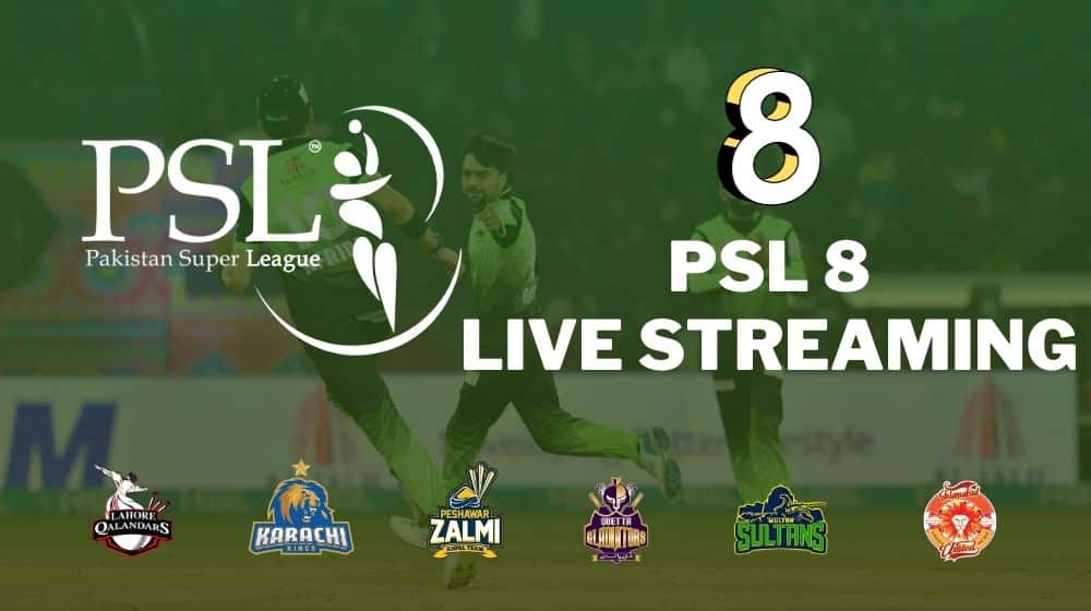 Mobile Live Streaming of PSL 2023 in Pakistan