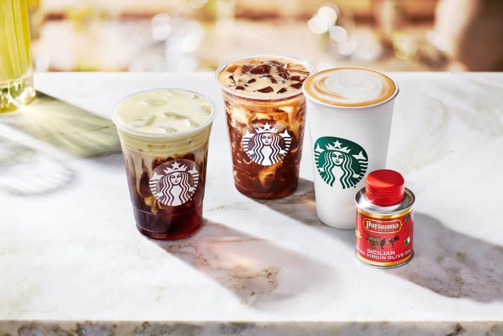 Unique Blend of Coffee and Olive Oil with Starbucks Latest Launch in Italy