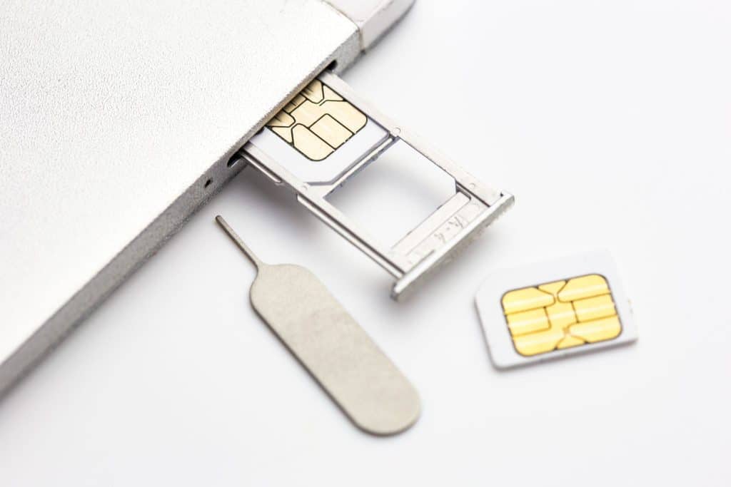 3. Reinsert your SIM card: