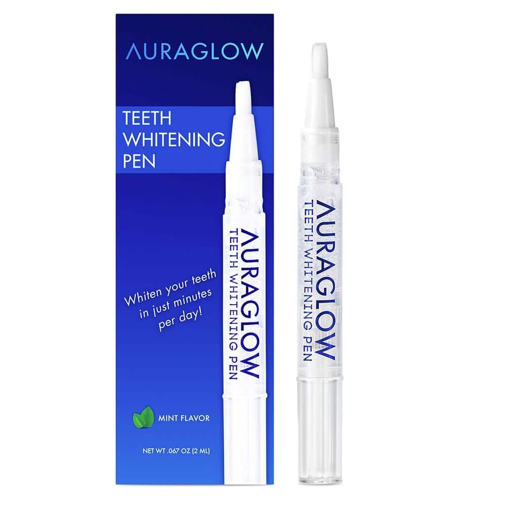 10. Auraglow Teeth Whitening Pen: