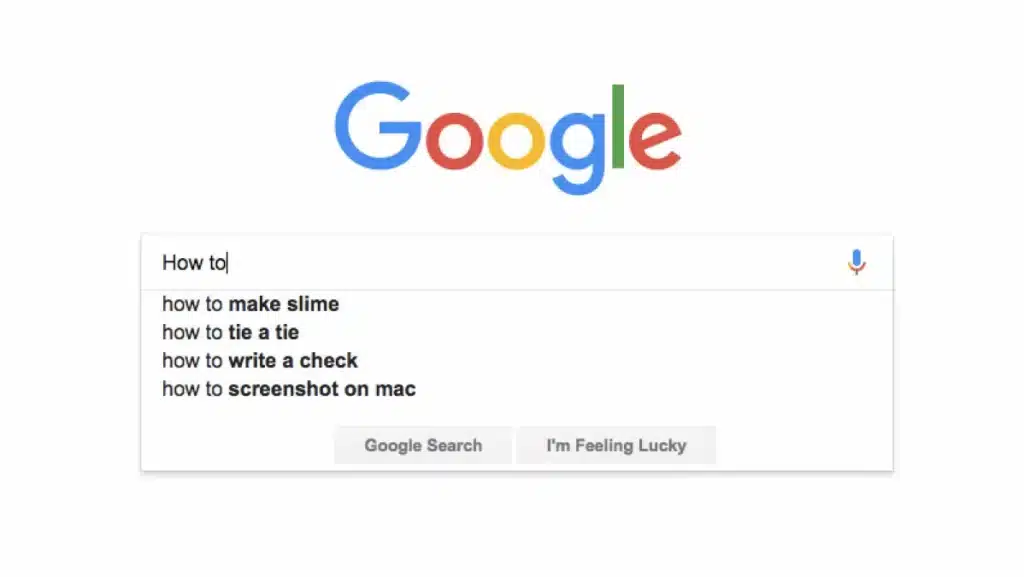 Google Predictive Searches: