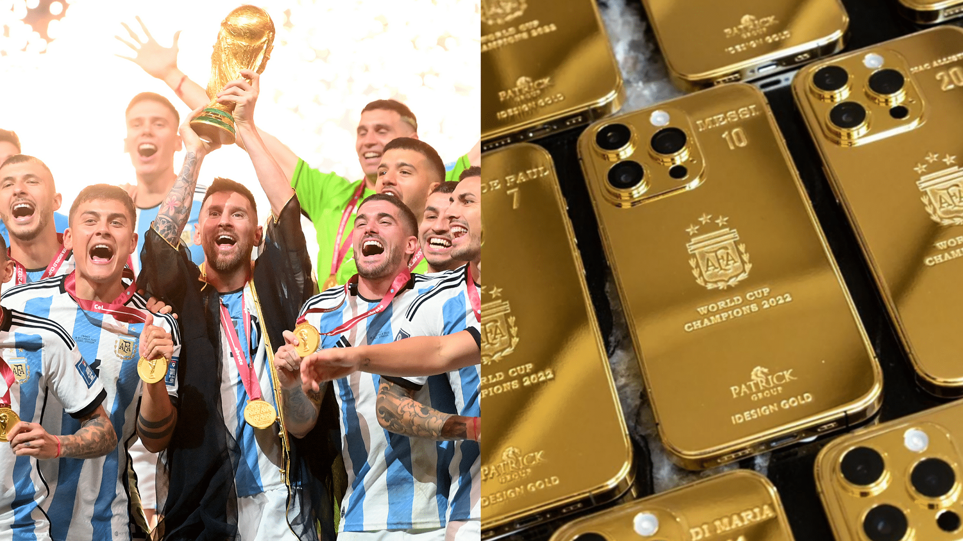 Lionel Messi Orders 35 Gold iPhone Devices To His Team Members and Staff of Argentina Team