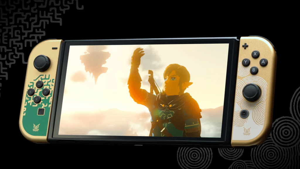Nintendo Switch OLED Excited By Zelda: Tears Of The Kingdom