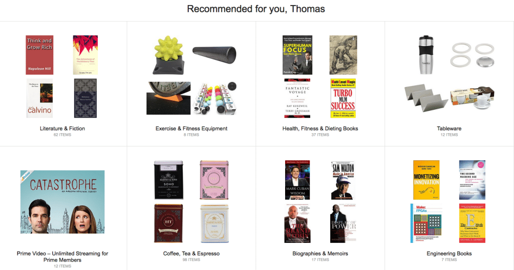 Product Recommendations: