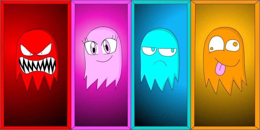 ghost in Pacman Game